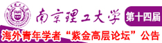 操粉屄南京理工大学第十四届海外青年学者紫金论坛诚邀海内外英才！